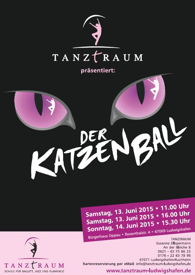 Katzenball Plakat