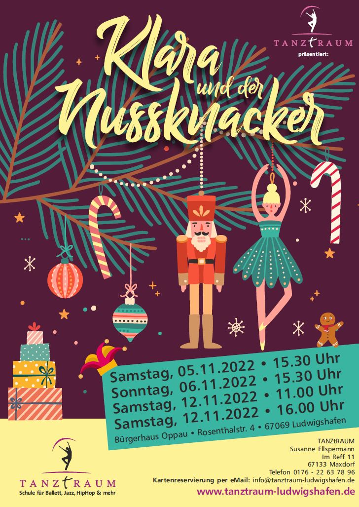 Plakat Klara und der Nussknacker 2022 web